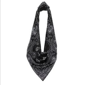 Alexander Wang Black Bandana Bag